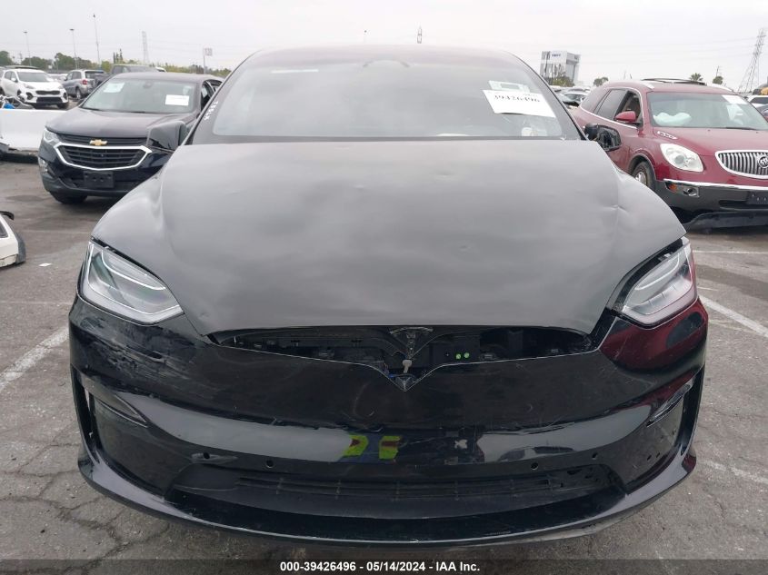 2022 Tesla Model X Dual Motor All-Wheel Drive/Plaid Tri Motor All-Wheel Drive VIN: 7SAXCDE58NF358816 Lot: 39426496