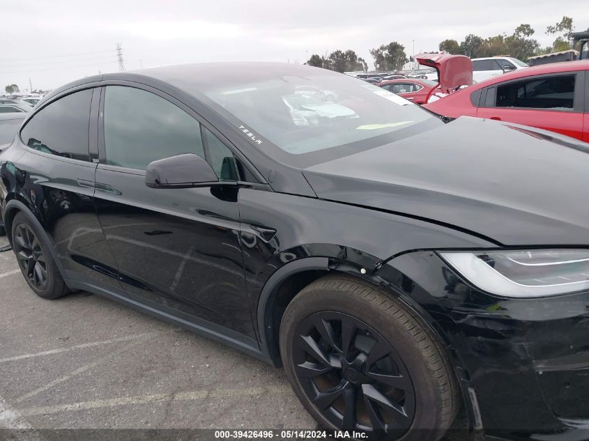 2022 Tesla Model X Dual Motor All-Wheel Drive/Plaid Tri Motor All-Wheel Drive VIN: 7SAXCDE58NF358816 Lot: 39426496