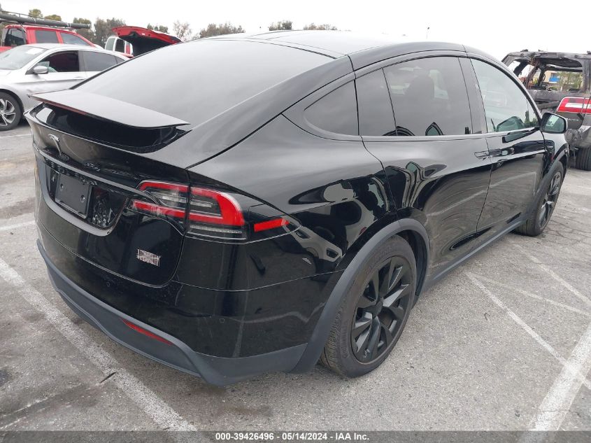 2022 Tesla Model X Dual Motor All-Wheel Drive/Plaid Tri Motor All-Wheel Drive VIN: 7SAXCDE58NF358816 Lot: 39426496