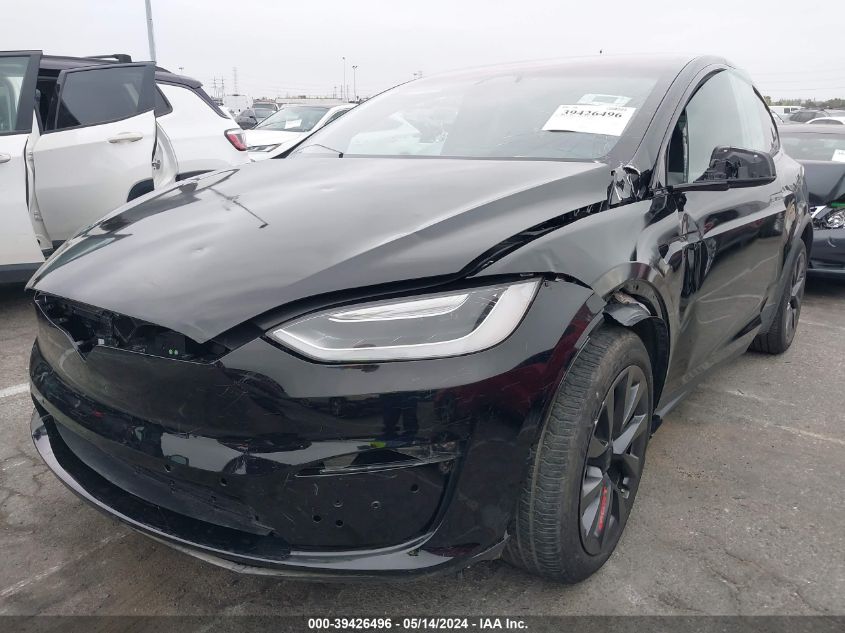 2022 Tesla Model X Dual Motor All-Wheel Drive/Plaid Tri Motor All-Wheel Drive VIN: 7SAXCDE58NF358816 Lot: 39426496