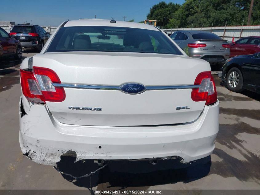 2010 Ford Taurus Sel VIN: 1FAHP2EW4AG116825 Lot: 39426497