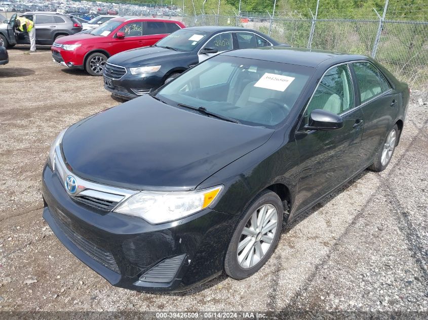 2013 Toyota Camry Hybrid Le VIN: 4T1BD1FK2DU085221 Lot: 39426509