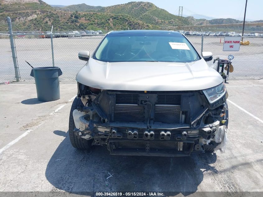 2018 Ford Edge Sel VIN: 2FMPK3J80JBB79778 Lot: 39426519