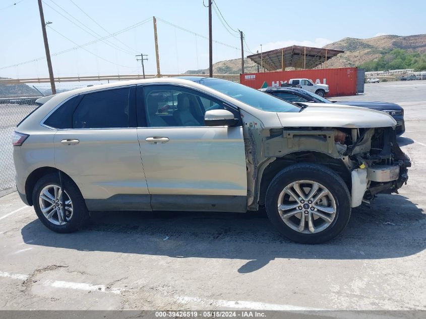 2018 Ford Edge Sel VIN: 2FMPK3J80JBB79778 Lot: 39426519