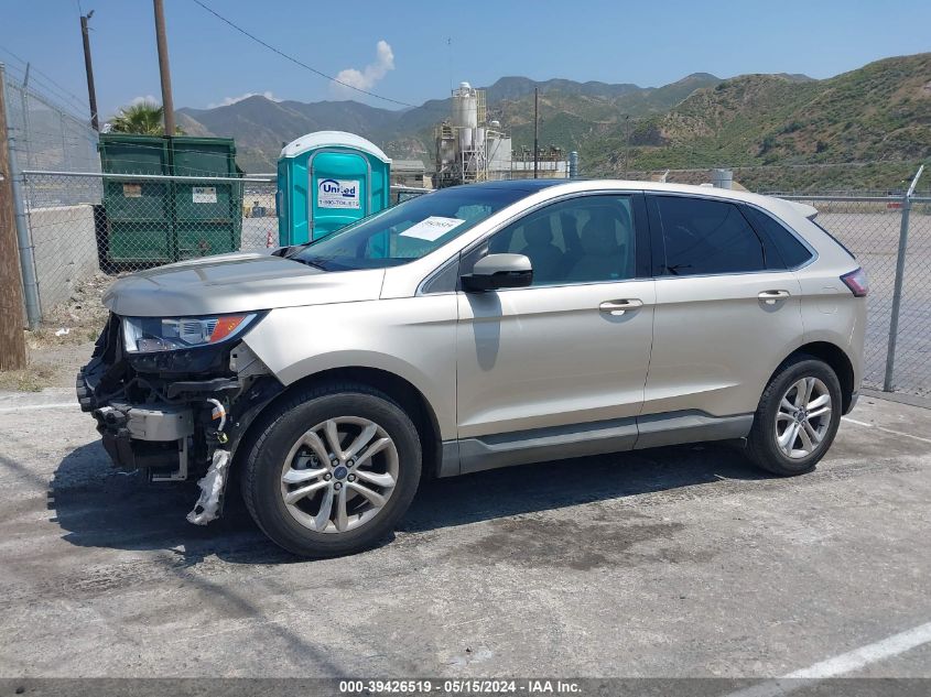 2018 Ford Edge Sel VIN: 2FMPK3J80JBB79778 Lot: 39426519