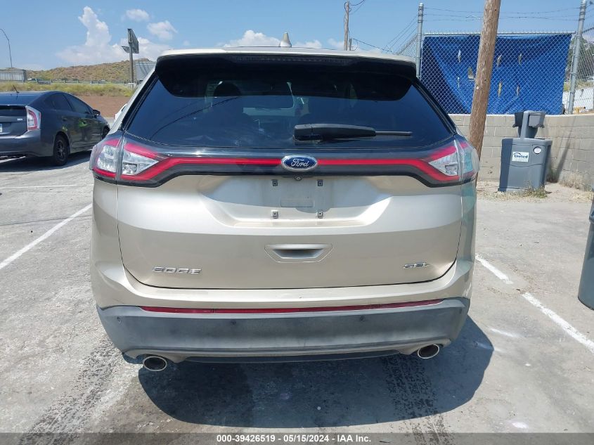 2018 Ford Edge Sel VIN: 2FMPK3J80JBB79778 Lot: 39426519