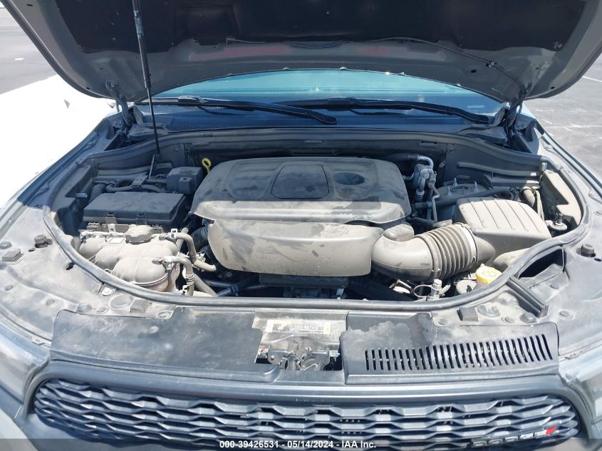 2021 Dodge Durango Gt Plus Rwd VIN: 1C4RDHDG7MC791455 Lot: 39426531