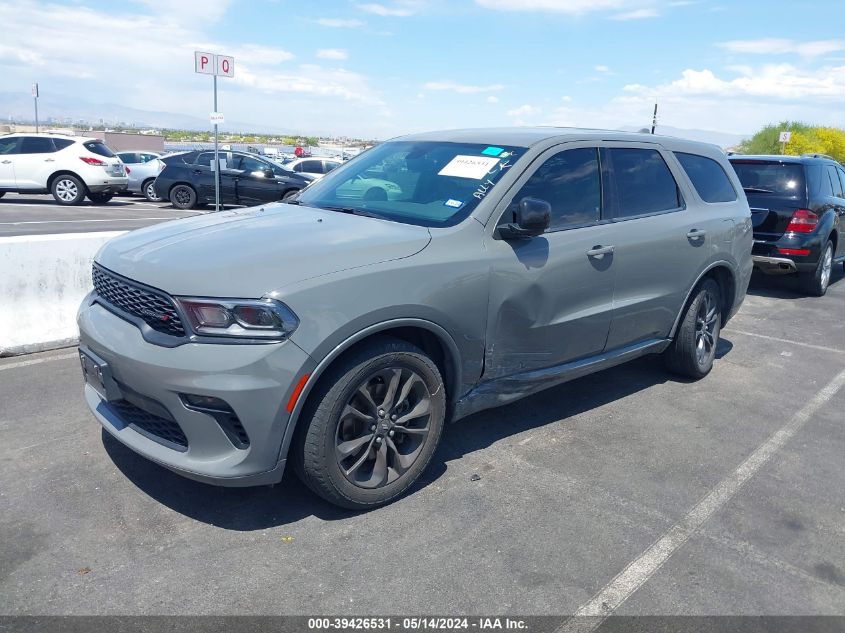 2021 Dodge Durango Gt Plus Rwd VIN: 1C4RDHDG7MC791455 Lot: 39426531