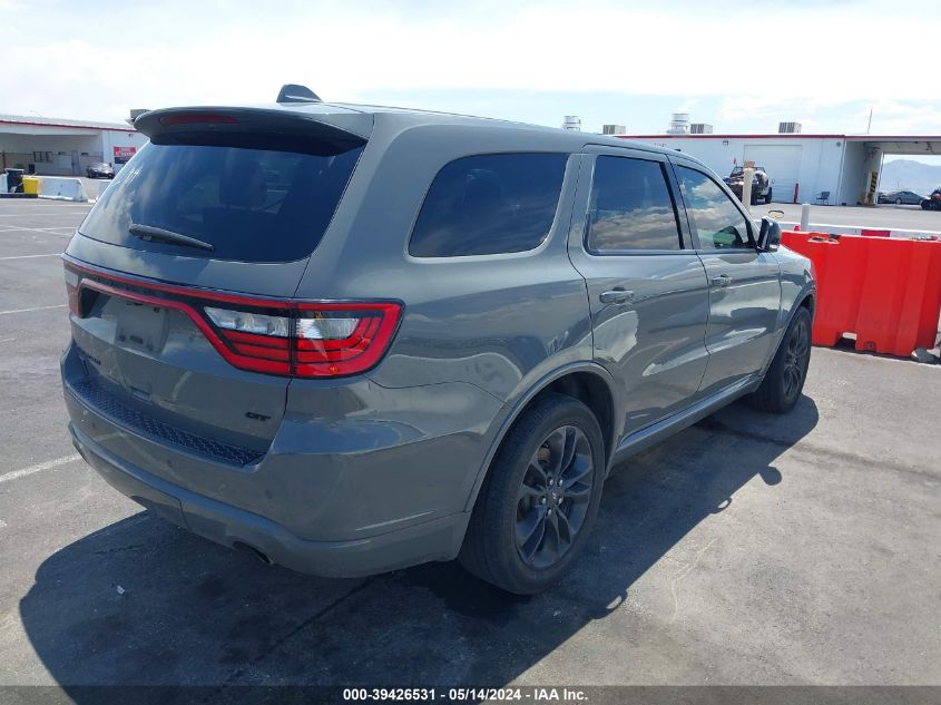 2021 Dodge Durango Gt Plus Rwd VIN: 1C4RDHDG7MC791455 Lot: 39426531