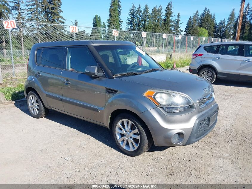 2012 Kia Soul + VIN: KNDJT2A63C7478130 Lot: 39426534