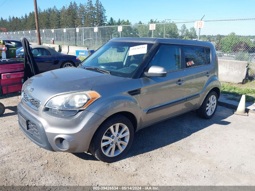 2012 Kia Soul + VIN: KNDJT2A63C7478130 Lot: 39426534