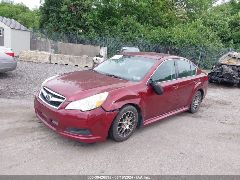 2010 Subaru Legacy 2.5I VIN: 4S3BMCA6XA3231179 Lot: 39426535