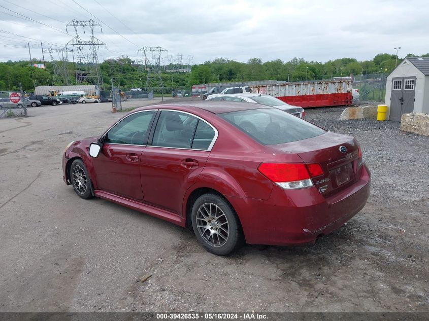 2010 Subaru Legacy 2.5I VIN: 4S3BMCA6XA3231179 Lot: 39426535