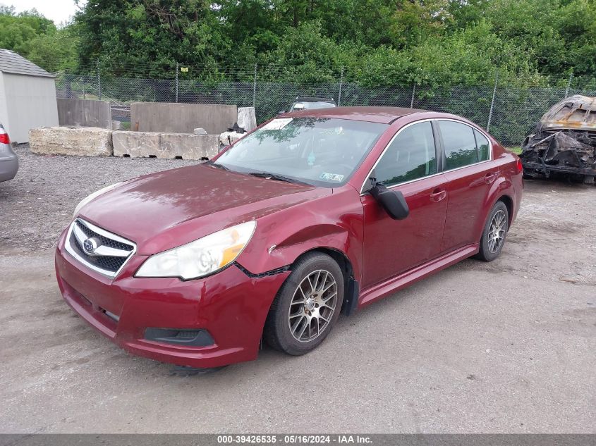 2010 Subaru Legacy 2.5I VIN: 4S3BMCA6XA3231179 Lot: 39426535