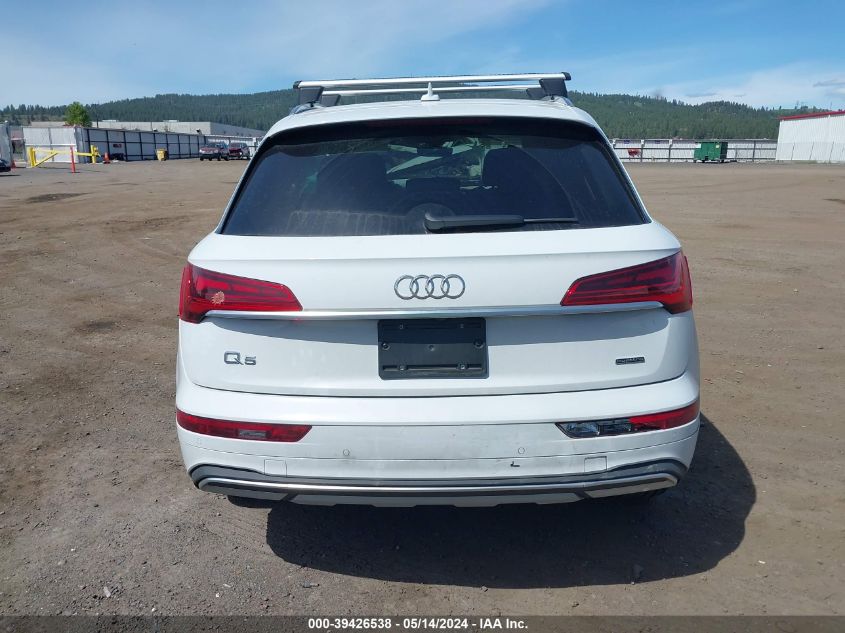 2021 Audi Q5 Premium Plus 45 Tfsi Quattro S Tronic VIN: WA1BAAFY7M2045711 Lot: 39426538