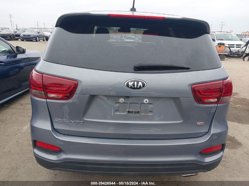 2020 Kia Sorento L/Lx VIN: 5XYPG4A33LG687807 Lot: 39426544