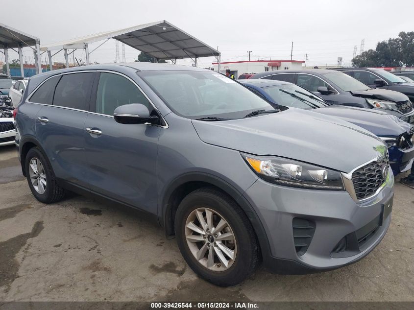 2020 Kia Sorento L/Lx VIN: 5XYPG4A33LG687807 Lot: 39426544