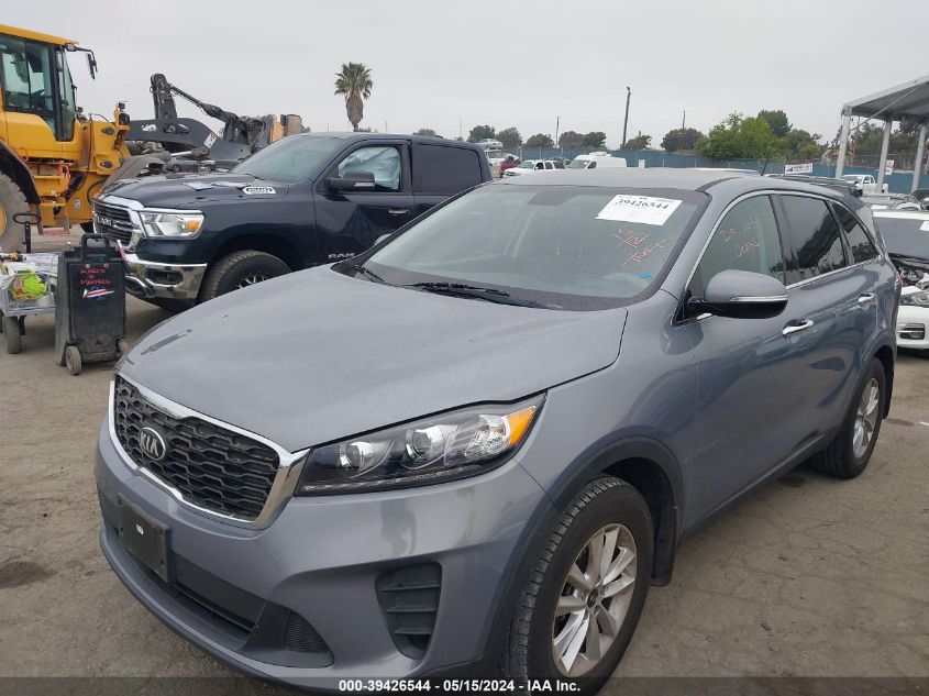 2020 Kia Sorento L/Lx VIN: 5XYPG4A33LG687807 Lot: 39426544