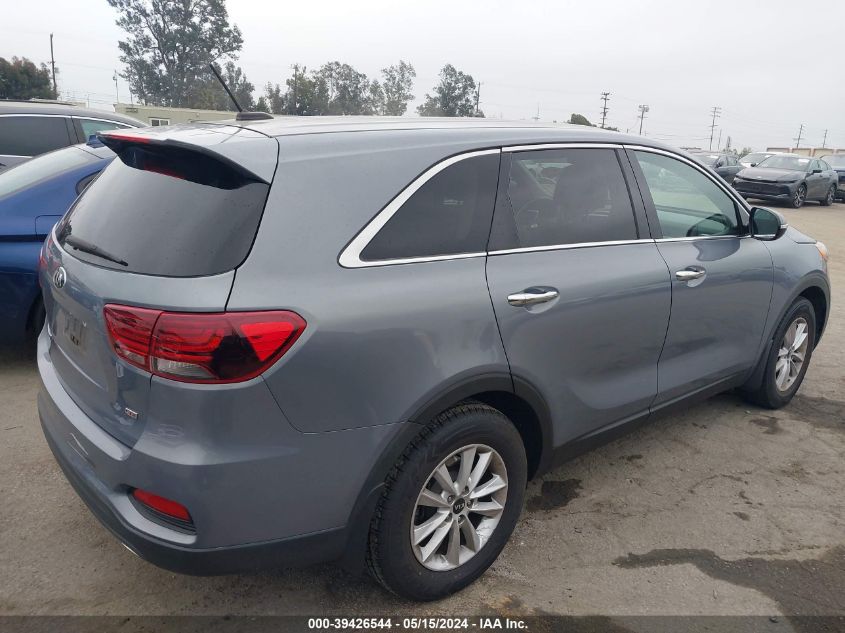 2020 Kia Sorento L/Lx VIN: 5XYPG4A33LG687807 Lot: 39426544