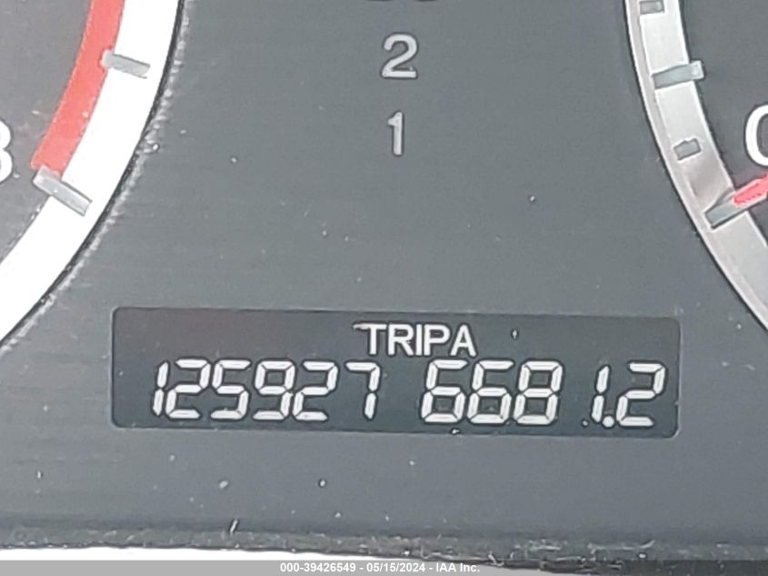 2009 Honda Accord 2.4 Lx-P VIN: 1HGCP26459A002687 Lot: 39426549