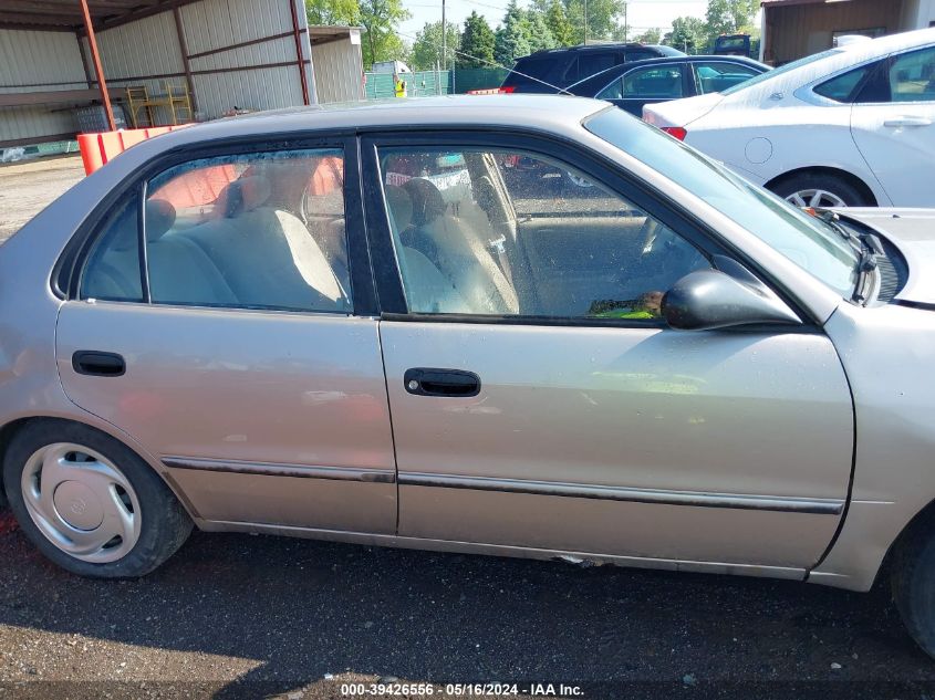 2000 Toyota Corolla Ce VIN: 2T1BR12E3YC362371 Lot: 39426556