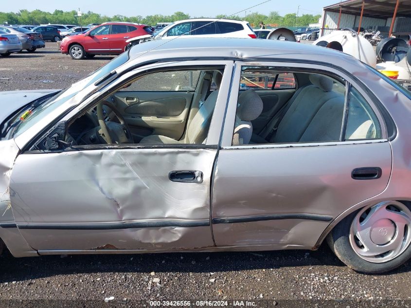 2000 Toyota Corolla Ce VIN: 2T1BR12E3YC362371 Lot: 39426556