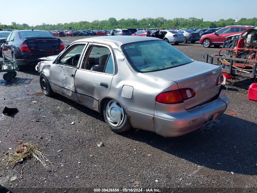 2000 Toyota Corolla Ce VIN: 2T1BR12E3YC362371 Lot: 39426556