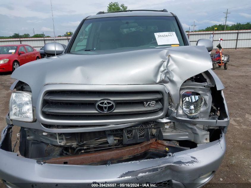 2003 Toyota Sequoia Sr5 V8 VIN: 5TDZT34A13S144418 Lot: 39426557