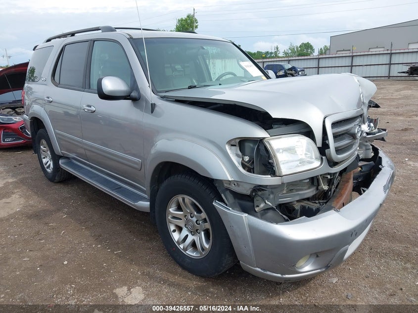 2003 Toyota Sequoia Sr5 V8 VIN: 5TDZT34A13S144418 Lot: 39426557