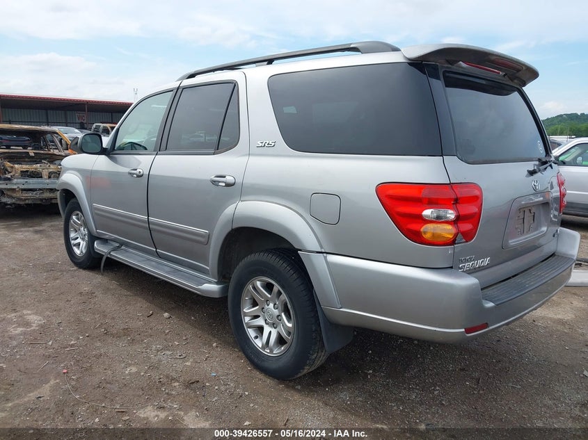 2003 Toyota Sequoia Sr5 V8 VIN: 5TDZT34A13S144418 Lot: 39426557