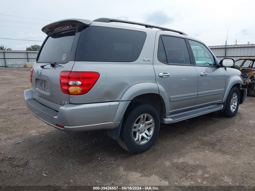 2003 Toyota Sequoia Sr5 V8 VIN: 5TDZT34A13S144418 Lot: 39426557