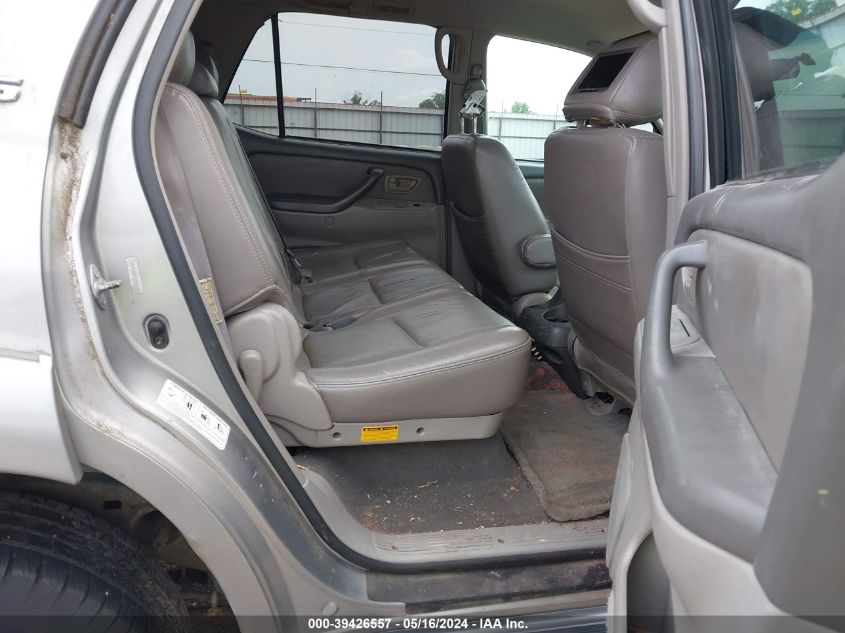 2003 Toyota Sequoia Sr5 V8 VIN: 5TDZT34A13S144418 Lot: 39426557