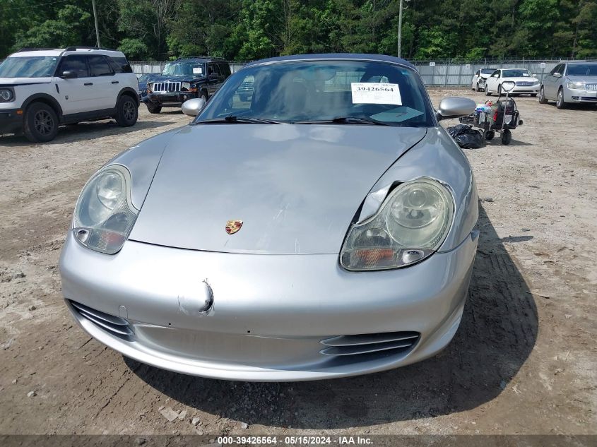 2003 Porsche Boxster VIN: WP0CA29823U621560 Lot: 39426564