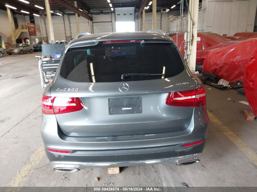 2018 Mercedes-Benz Glc 300 4Matic VIN: WDC0G4KB0JV015159 Lot: 39426574