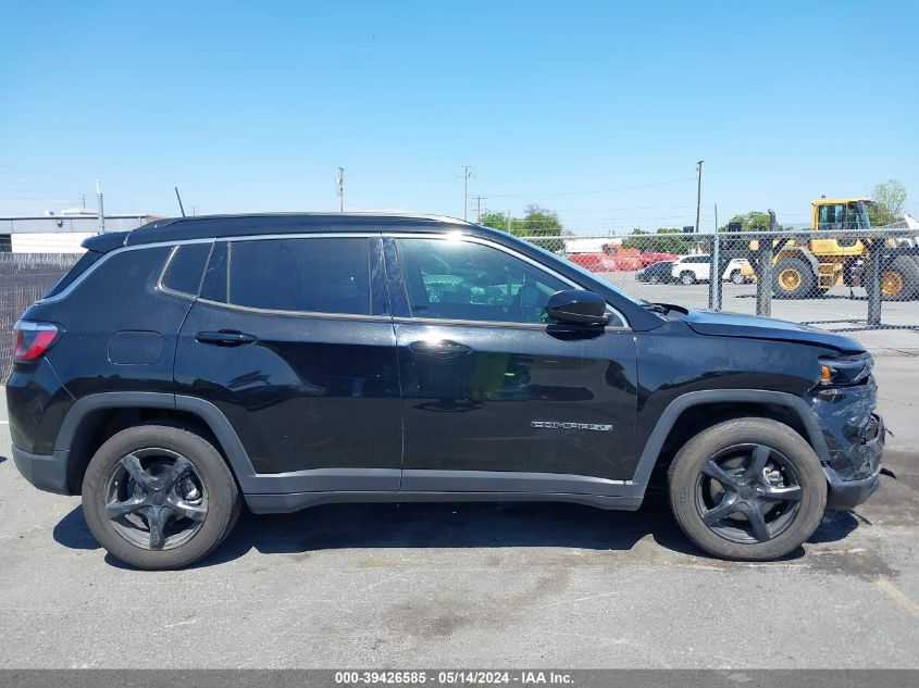 2022 Jeep Compass Latitude Fwd VIN: 3C4NJCBB5NT137934 Lot: 39426585