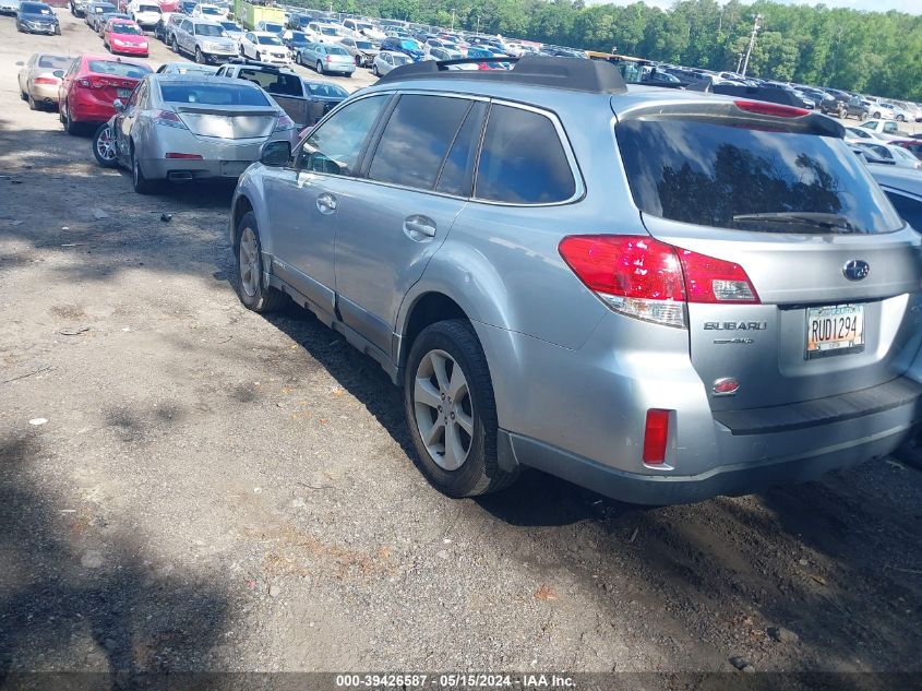 2014 Subaru Outback 2.5I Premium VIN: 4S4BRBDC4E3309681 Lot: 39426587