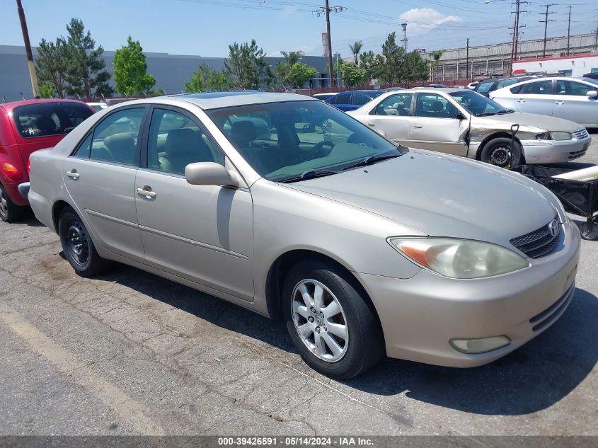 2003 Toyota Camry Xle V6 VIN: 4T1BF30K33U549842 Lot: 39426591