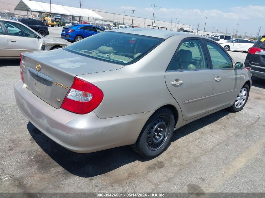 2003 Toyota Camry Xle V6 VIN: 4T1BF30K33U549842 Lot: 39426591