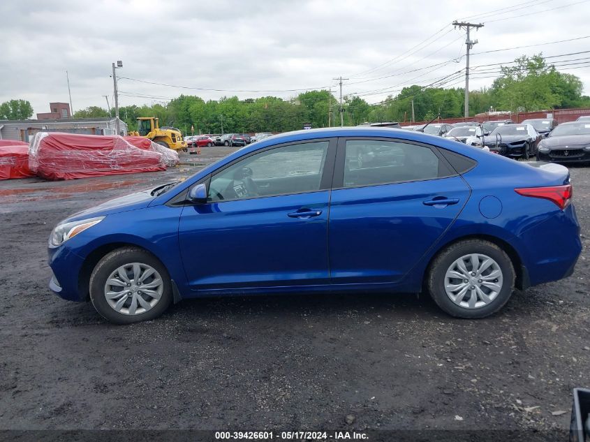 2022 Hyundai Accent Se VIN: 3KPC24A69NE166727 Lot: 39426601