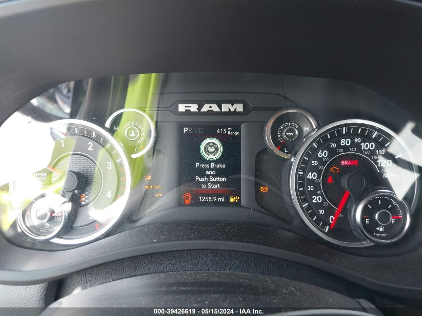 2024 Ram 3500 Tradesman 4X4 8' Box VIN: 3C63RRGL6RG183895 Lot: 39426619