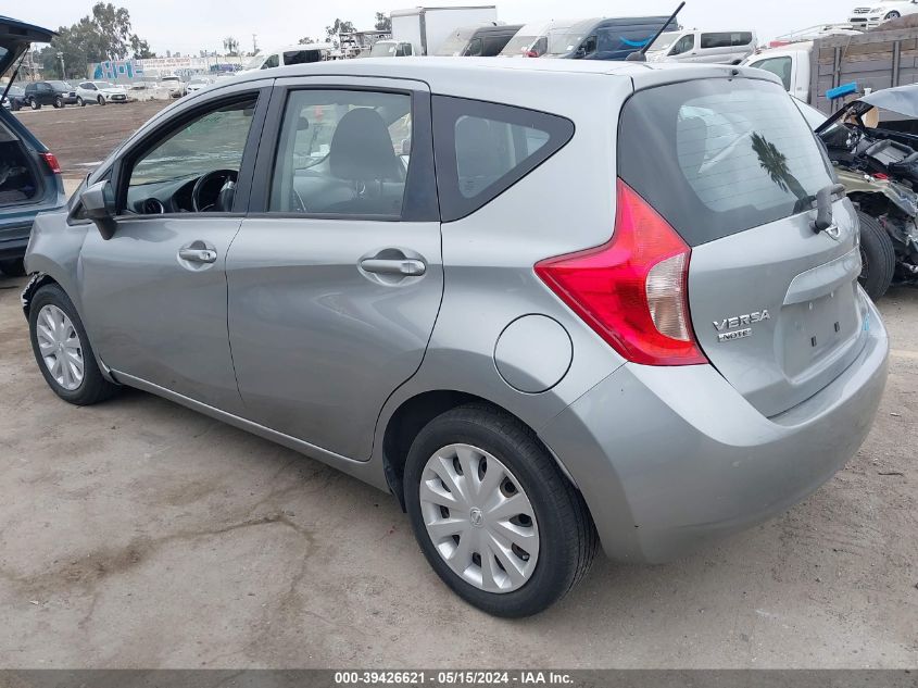 2015 Nissan Versa Note S (Sr)/S Plus/Sl/Sr/Sv VIN: 3N1CE2CP2FL390259 Lot: 39426621