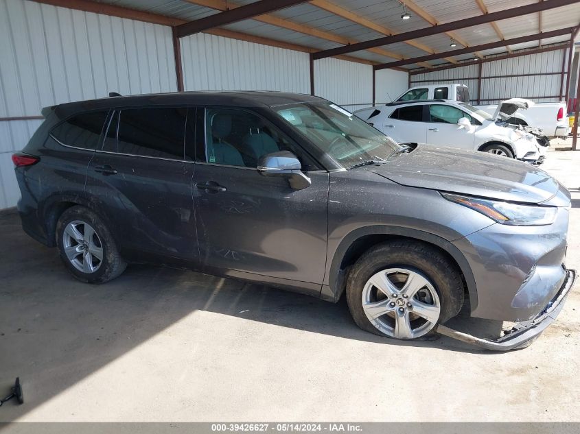 2020 Toyota Highlander Le VIN: 5TDZZRAH8LS506988 Lot: 39426627