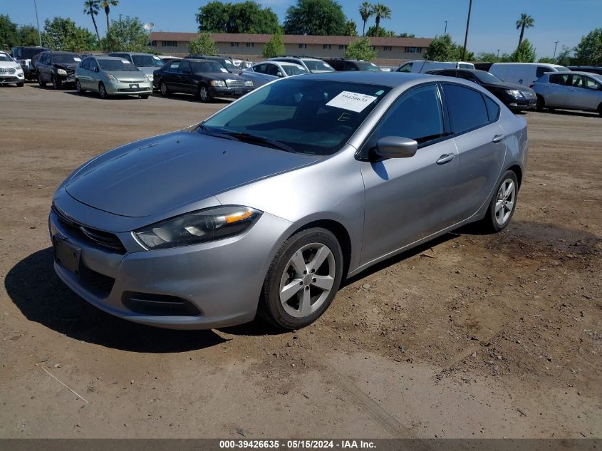 2015 Dodge Dart Sxt VIN: 1C3CDFBB0FD336529 Lot: 39426635