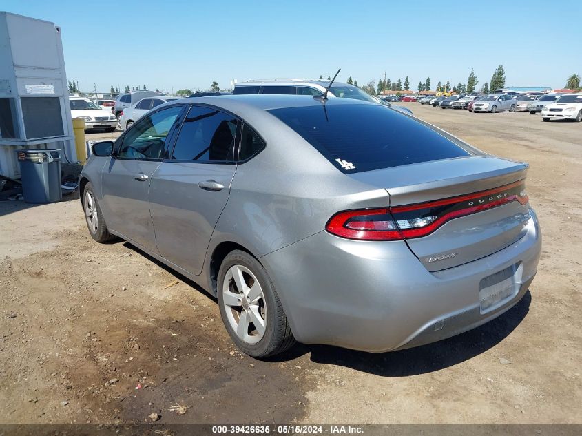 2015 Dodge Dart Sxt VIN: 1C3CDFBB0FD336529 Lot: 39426635