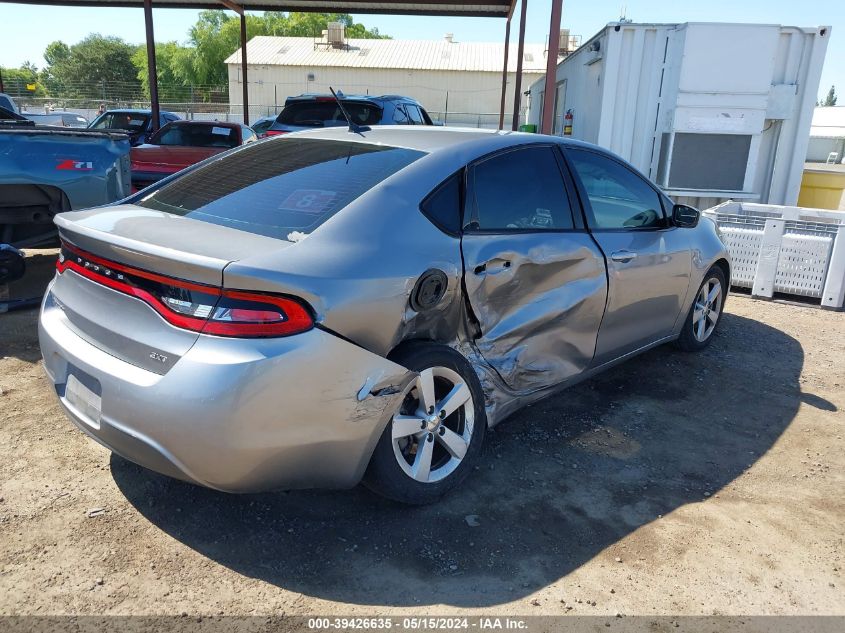 2015 Dodge Dart Sxt VIN: 1C3CDFBB0FD336529 Lot: 39426635