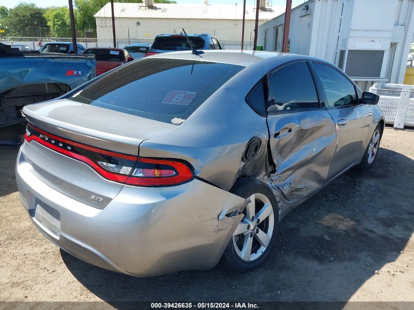 2015 Dodge Dart Sxt VIN: 1C3CDFBB0FD336529 Lot: 39426635