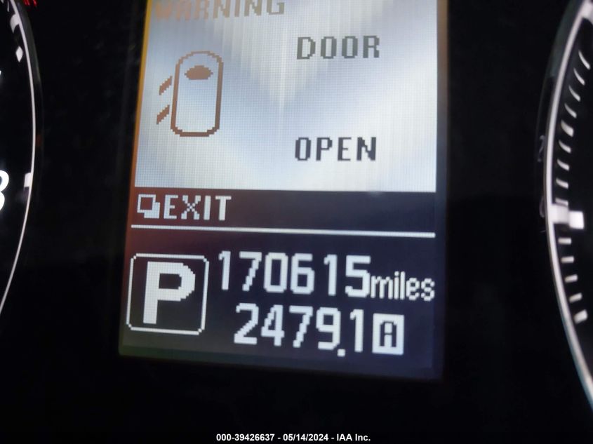 2016 Infiniti Qx70 VIN: JN8CS1MW8GM751463 Lot: 39426637