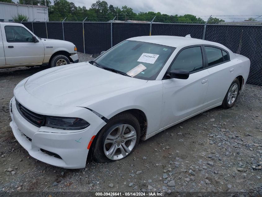 2023 Dodge Charger Sxt VIN: 2C3CDXBG4PH579671 Lot: 39426641