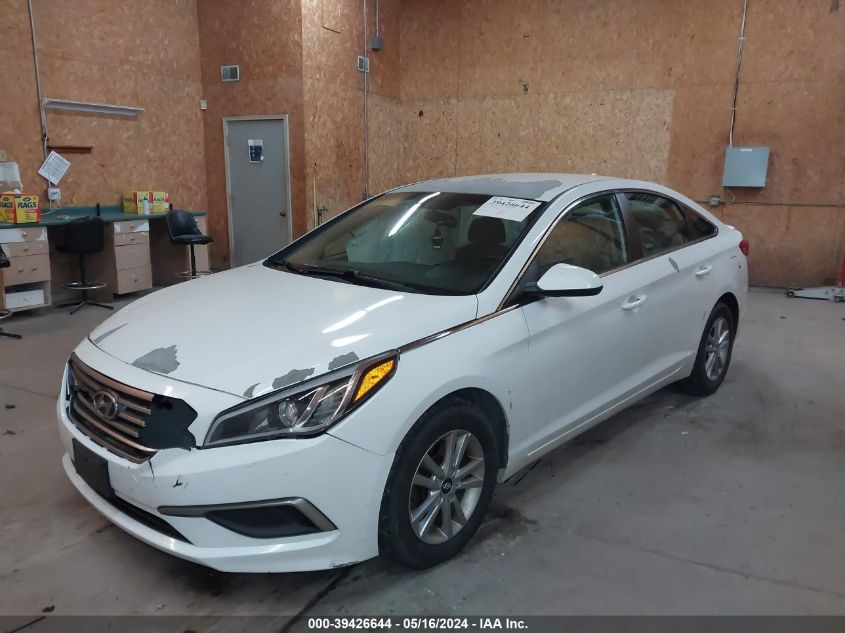 2017 HYUNDAI SONATA SE - 5NPE24AF3HH486960