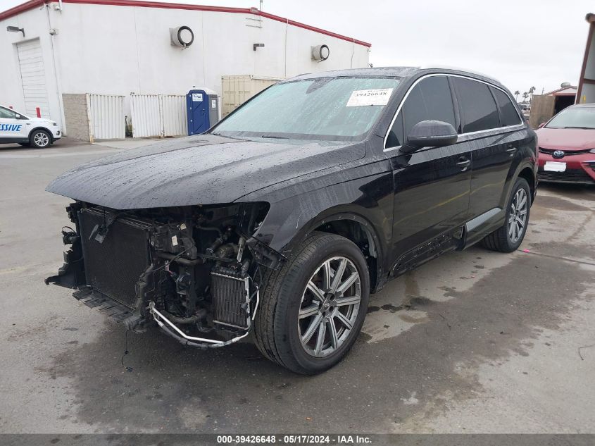 2018 Audi Q7 3.0T Premium VIN: WA1LAAF79JD016352 Lot: 39426648